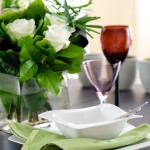 Dressed table, close-up