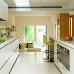 Kitchen, view to garden